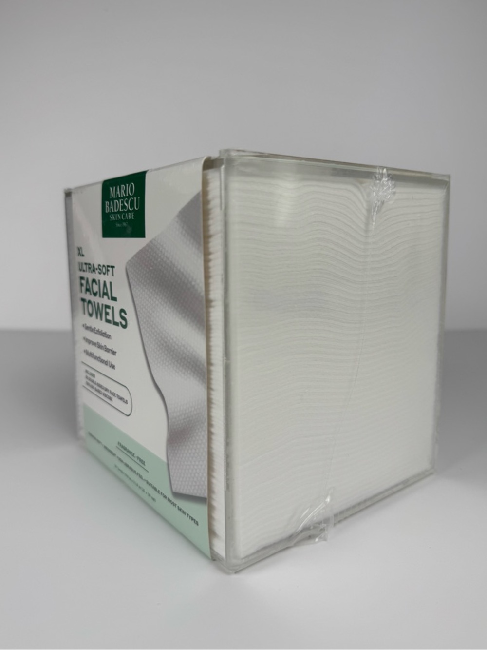 MARIO BADESCU 50pc Face Towels In Acrylic Box Set - Picture 3 of 6